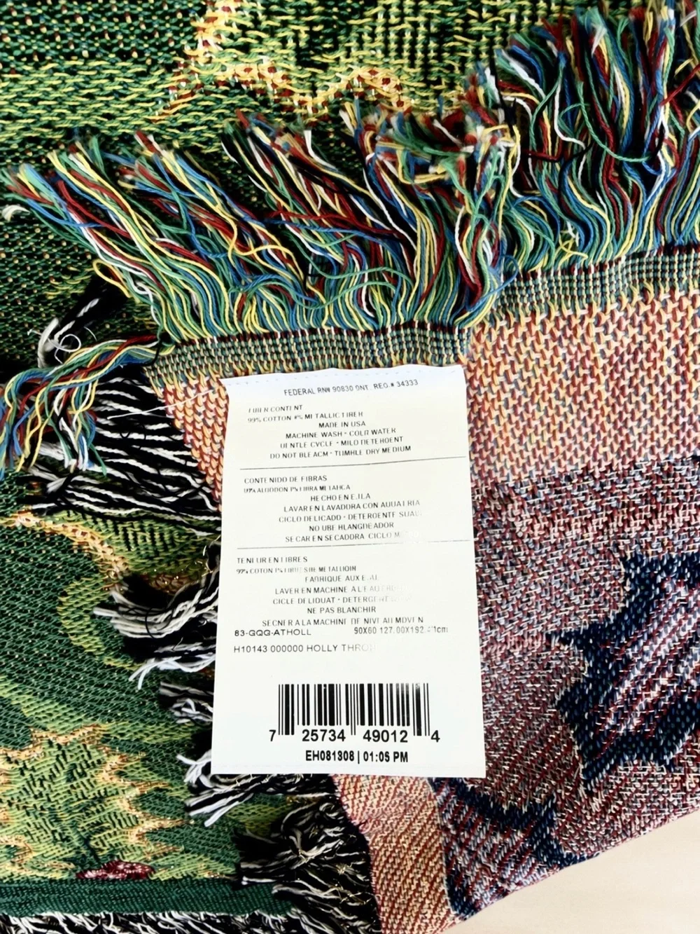 N/A woven tapestry
